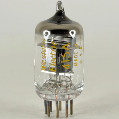 (1) Tested 1971 Western Electric 415A Tube Black Plate O Ring Getter Code 7152