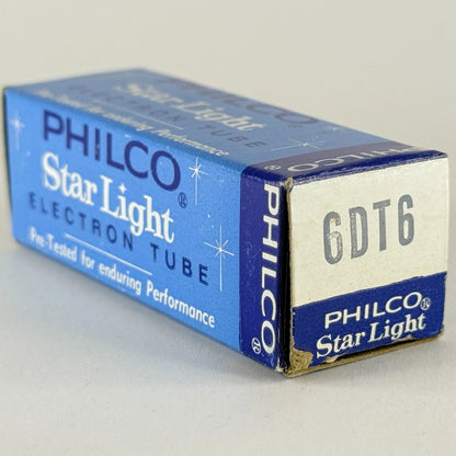 (1) Tested Philco 6DT6 Tube with Box Date Code 67-18 Pentode Vacuum Tube (a)
