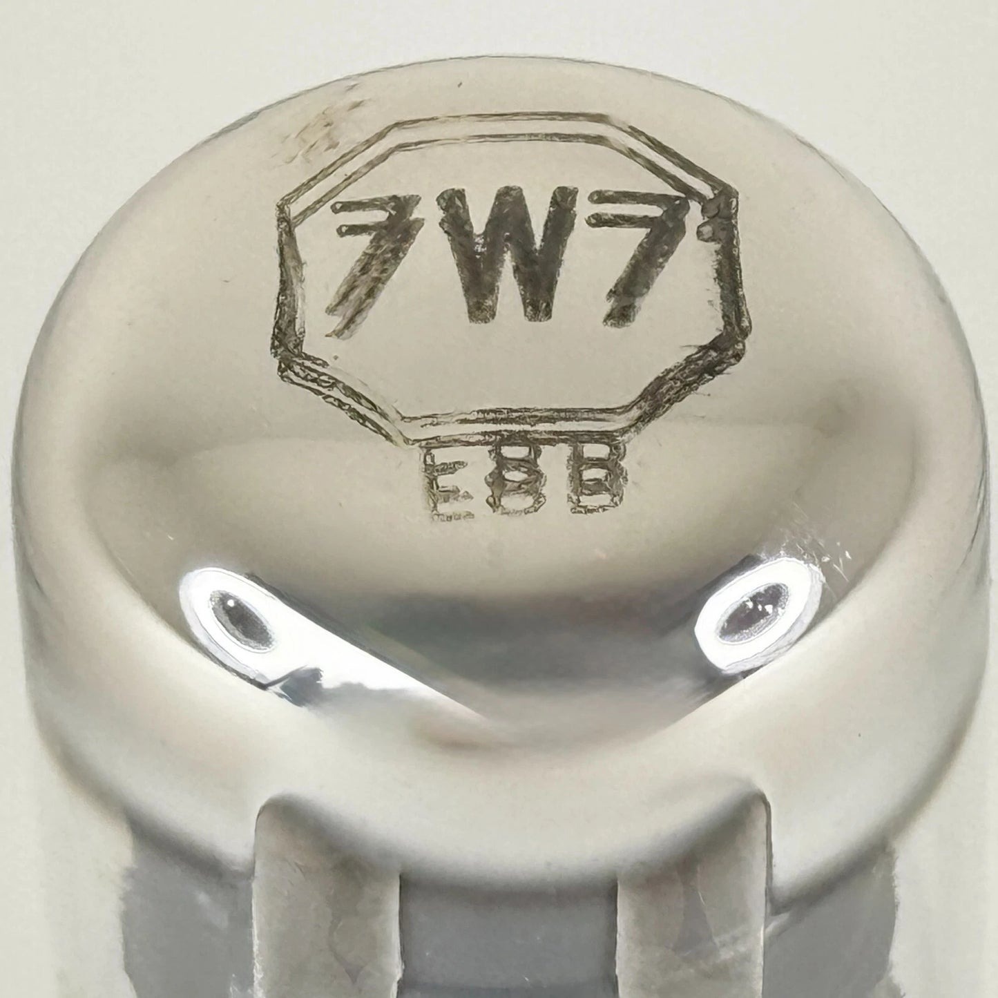 (1) Tested Raytheon 7W7 Tube with Box Date Code 52 Loktal Tube Loctal Tube