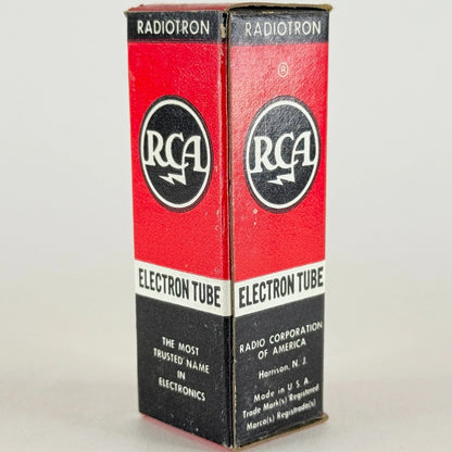 (1) Tested RCA 12EA6 Tube Silver Plate with Box Date Code NM Pentode Tube (b)