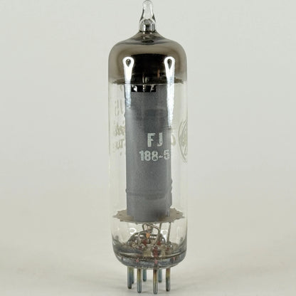 (1) Tested Very Strong GE 6CU5 with Box Date Code FJ Gray Plate Power Pentode