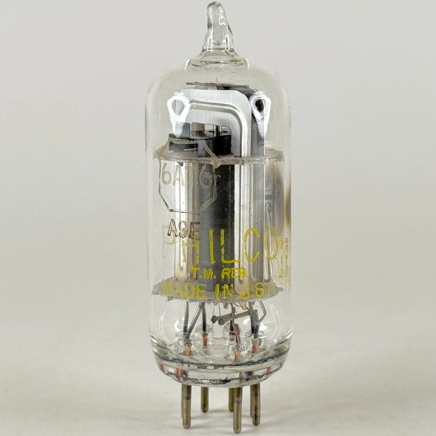 (1) Tested Philco 6AT6 Tube Date Code 50-13 Dual Diode High Mu Triode Tube
