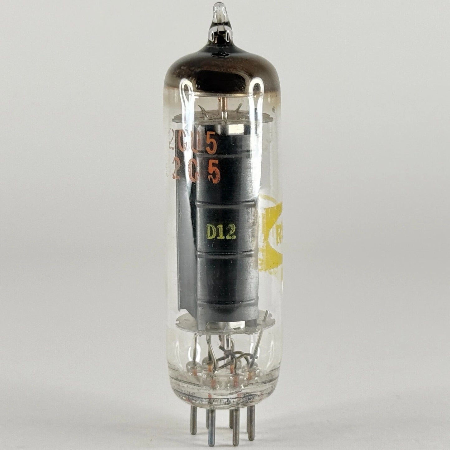 (1) Tested Raytheon 12CU5/12C5 Tube Date Code D12 12CU5 Tube 12C5 Tube