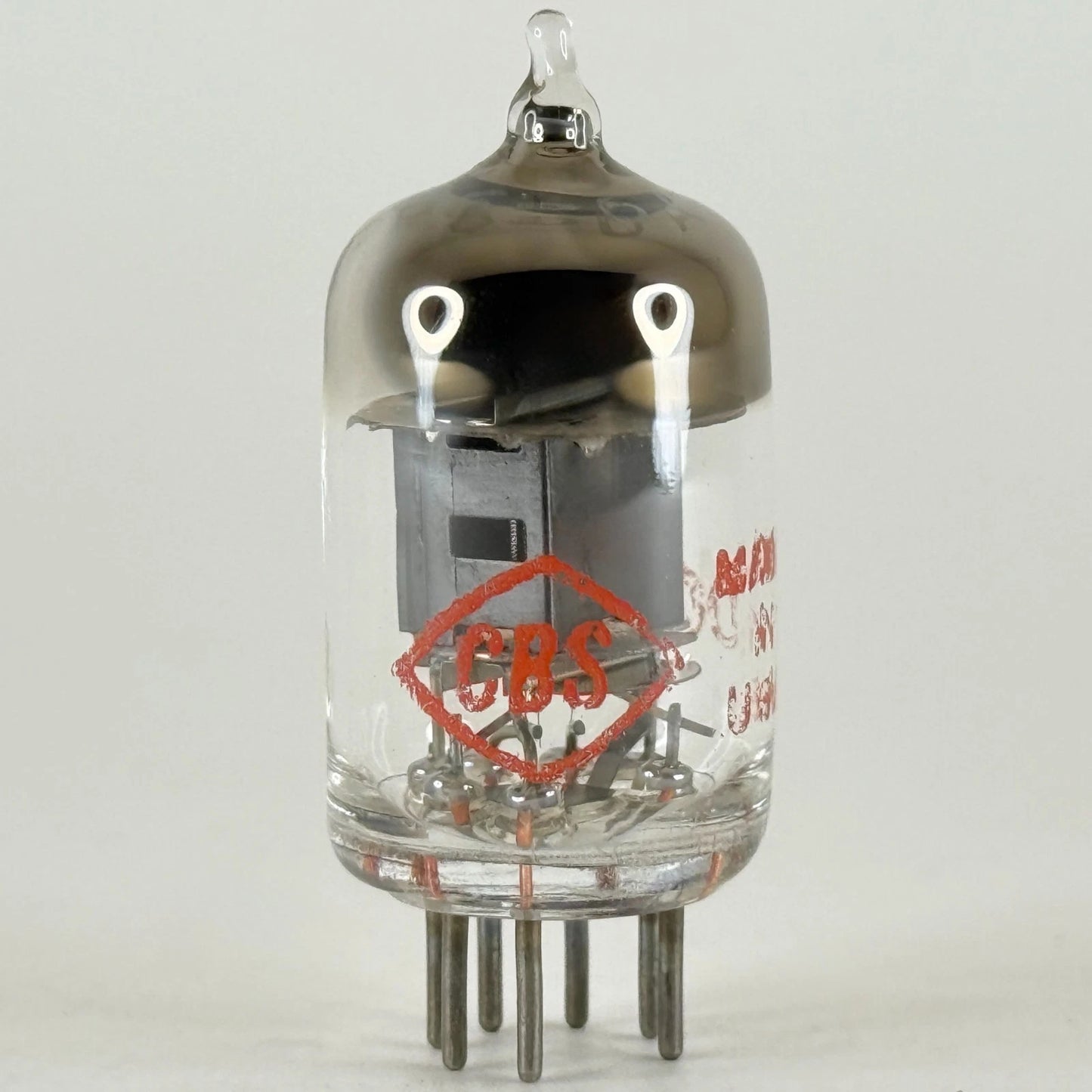 (1) Tested CBS 6AS6 Tube Date Code DC Dual Control Pentode Tube