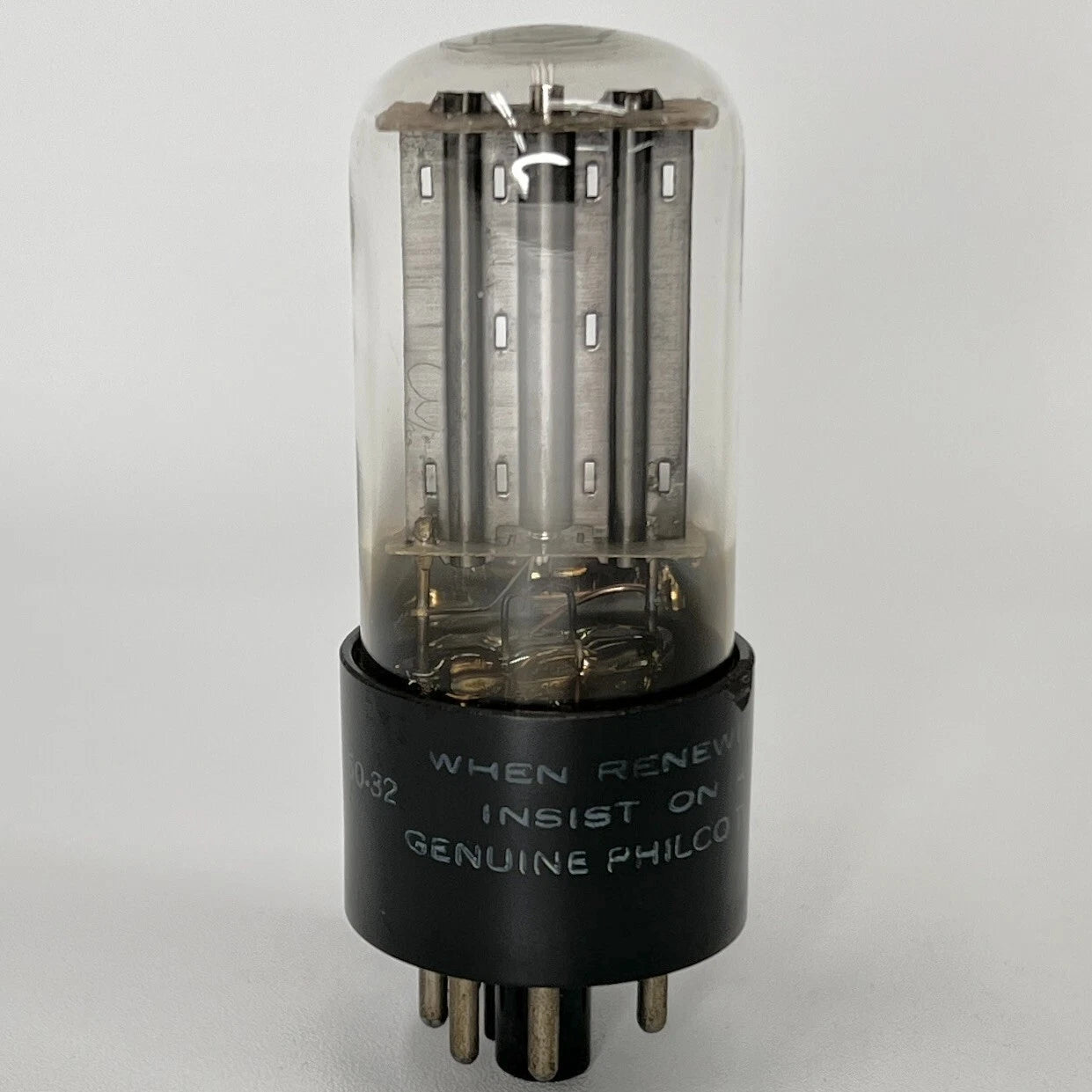(1) Tested Philco 6W4GT Tube Date Code 50-32 Philco 6W4 GT Rectifier Tube