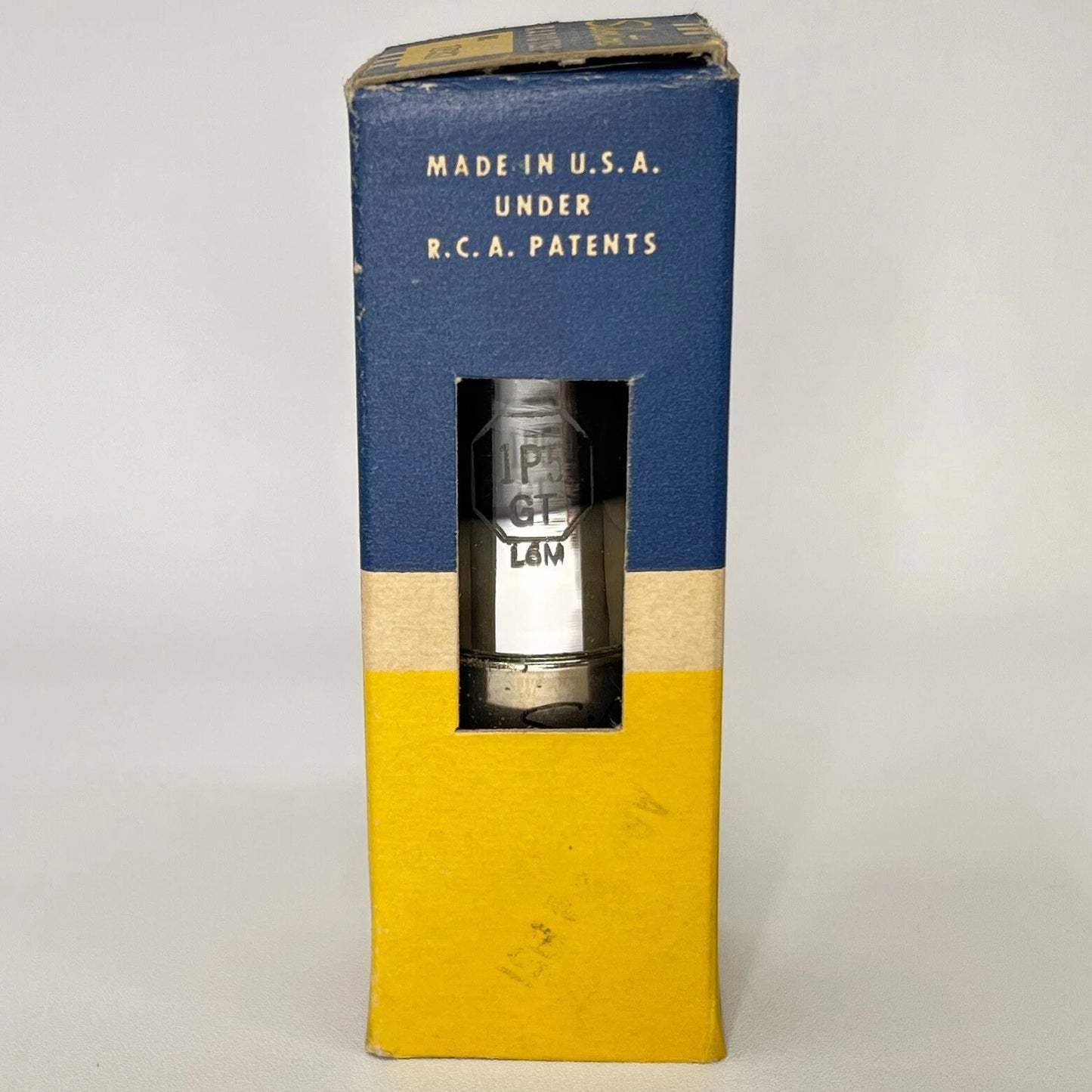 (1) Tested Strong Silvertone 1P5GT Tube with Box Date Code 143 1P5 GT Pentode