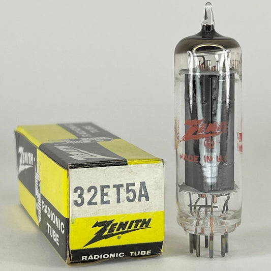 (1) Tested Zenith 32ET5A Tube with Box Date Code 70-13 32ET5 A Power Tube (a)