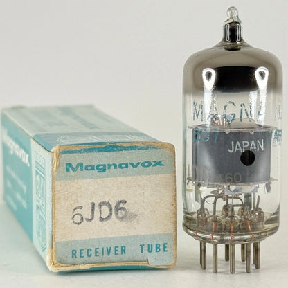 (1) Tested Magnavox 6JD6 Tube with Box Made in Japan Date Code 448 Pentode