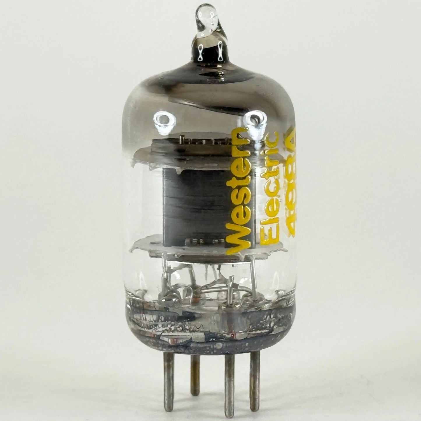 (1) Tested 1980 Western Electric 408A Tube with Box Black Plate O Halo Code 8039
