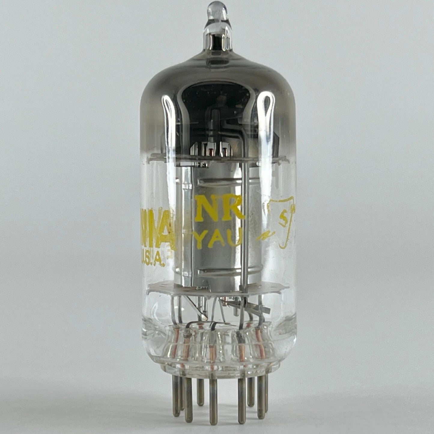 (1) Tested Sylvania 12F8 Tube with Box Date Code NR YAU Twin Diode Pentode
