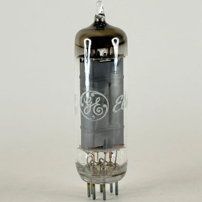 (1) Tested GE 6CU5 & Box Date Code NF Gray Plate Power Pentode (b)