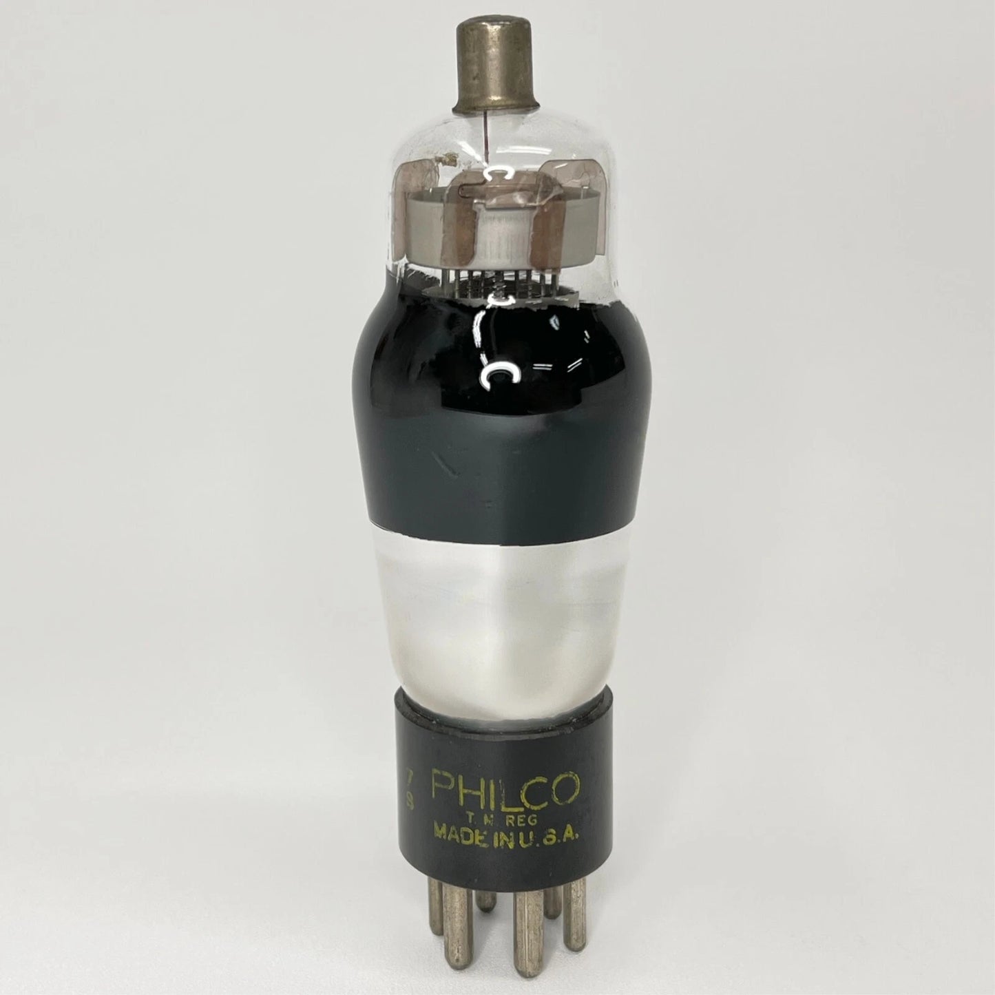 (1) Tested Philco Type 58 Tube Date Code 7S Philco 58 Remote Cutoff Pentode Tube