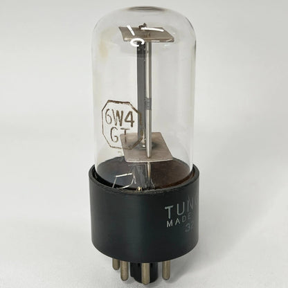 (1) Tested 1955 Tung-Sol 6W4GT Tube Date Code 528-3 6W4 GT Half Wave Rectifier