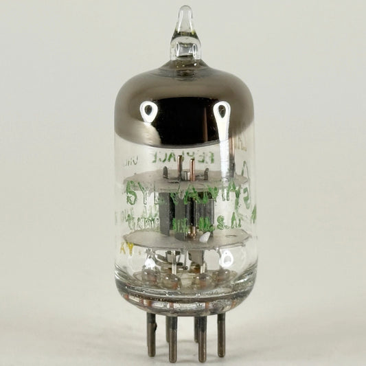 (1) Tested Sylvania 2AF4B Tube Date Code XY Medium Mu Triode Tube