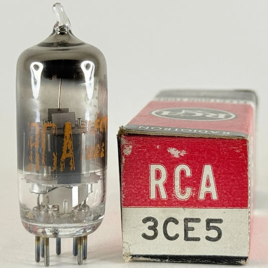 (1) Tested RCA 3CE5 Tube with Box Date Code MI Sharp Cutoff Pentode Tube (b)