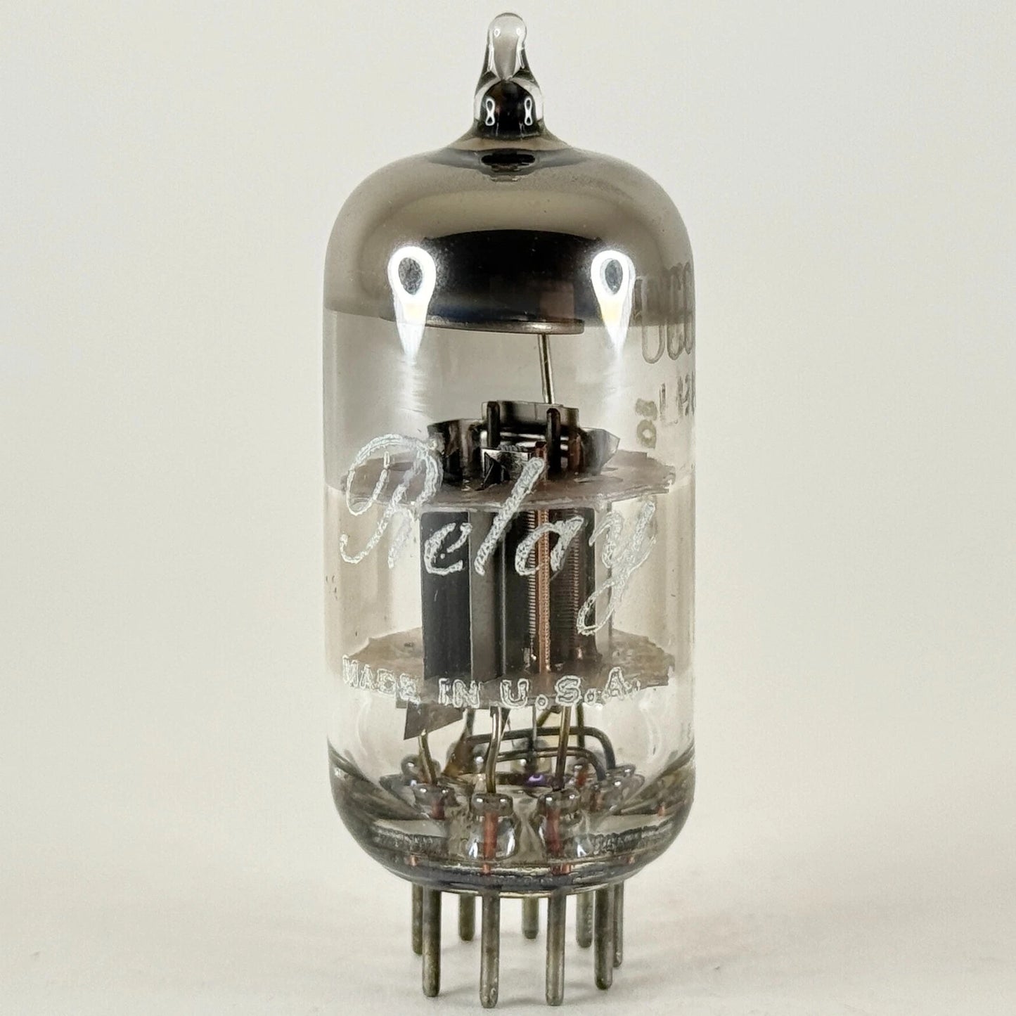 (1) Tested Relay 6CG8A Tube Code 10-65 6CG8 A Tube Triode Pentode Tube