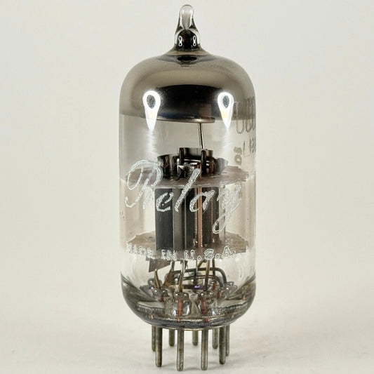 (1) Tested Relay 6CG8A Tube Code 10-65 6CG8 A Tube Triode Pentode Tube