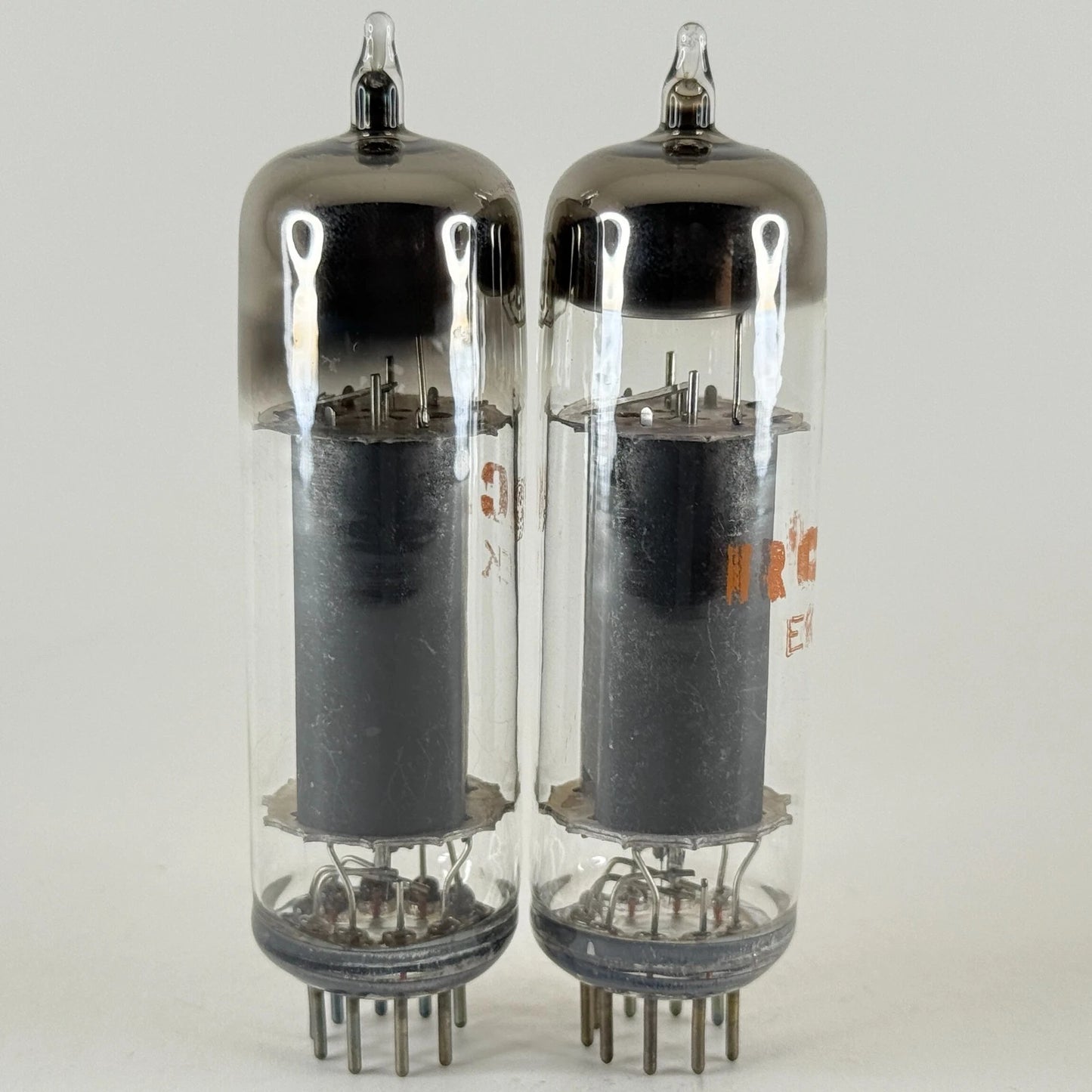 Tested Matched Pair RCA 6EM5 Tubes and Boxes Date Codes EK Beam Power Tubes