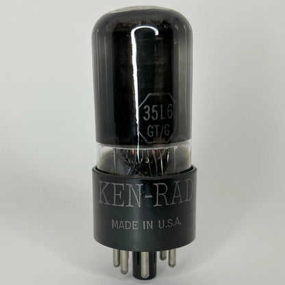 (1) Tested Ken-Rad 35L6GT/G Tube Code 6-30 Ken Rad 35L6 GT G Beam Power Tube