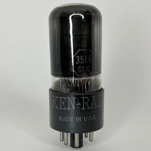 (1) Tested Ken-Rad 35L6GT/G Tube Code 6-30 Ken Rad 35L6 GT G Beam Power Tube