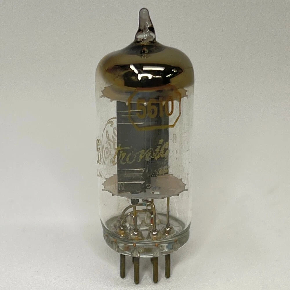 (1) Tested GE 5610 Tube Date Code 8-39 General Electric 5610 Triode Tube