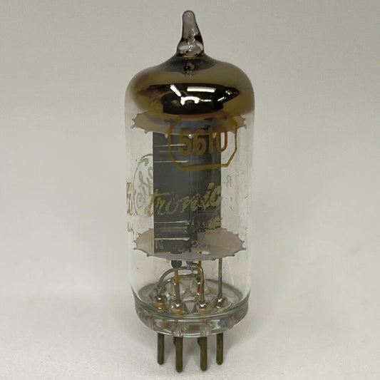 (1) Tested GE 5610 Tube Date Code 8-39 General Electric 5610 Triode Tube