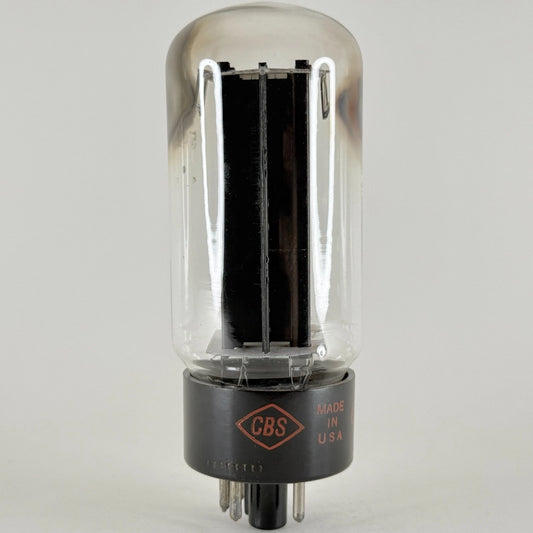 (1) Tested CBS 5U4GB Tube Smooth Black Plates Dual Getters Code GZ 5U4 GB Tube