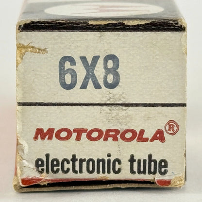(1) Tested Motorola 6X8 Tube with Box Code 62-26 Triode Pentode Converter Tube