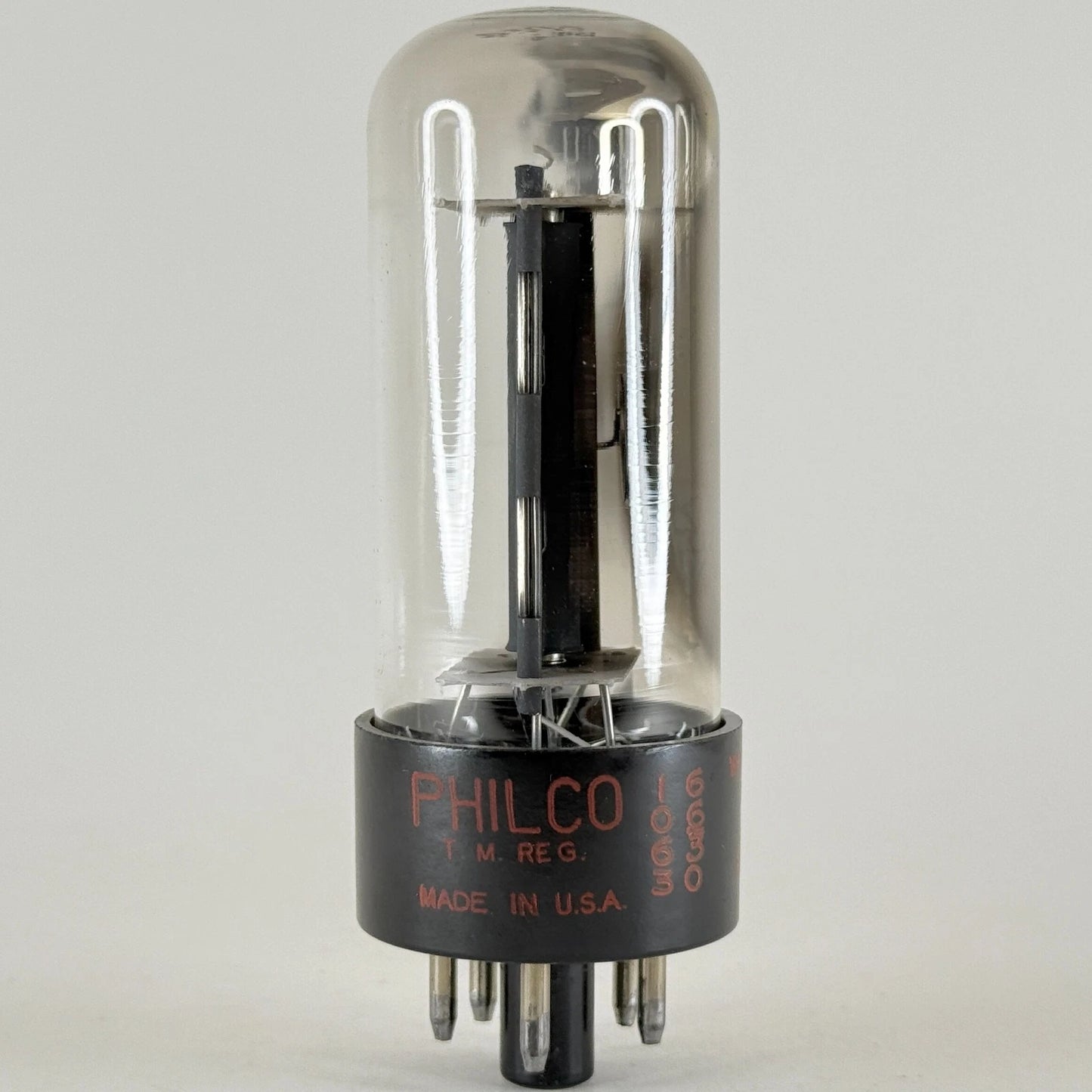 (1) Tested 1966 Philco 6DE4 Tube Date Code 66-30 6DE4 Half Wave Rectifier Tube