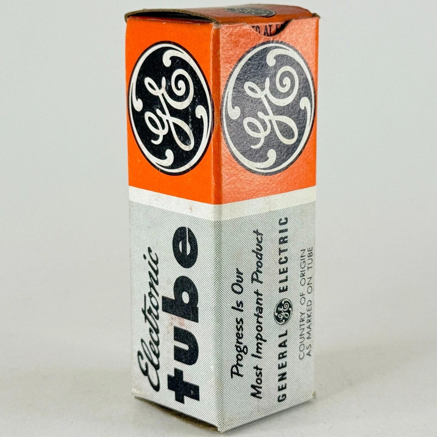 (1) Tested Strong GE 6JC6A Tube with Box Date Code CS 6JC6 A Pentode Vacuum Tube