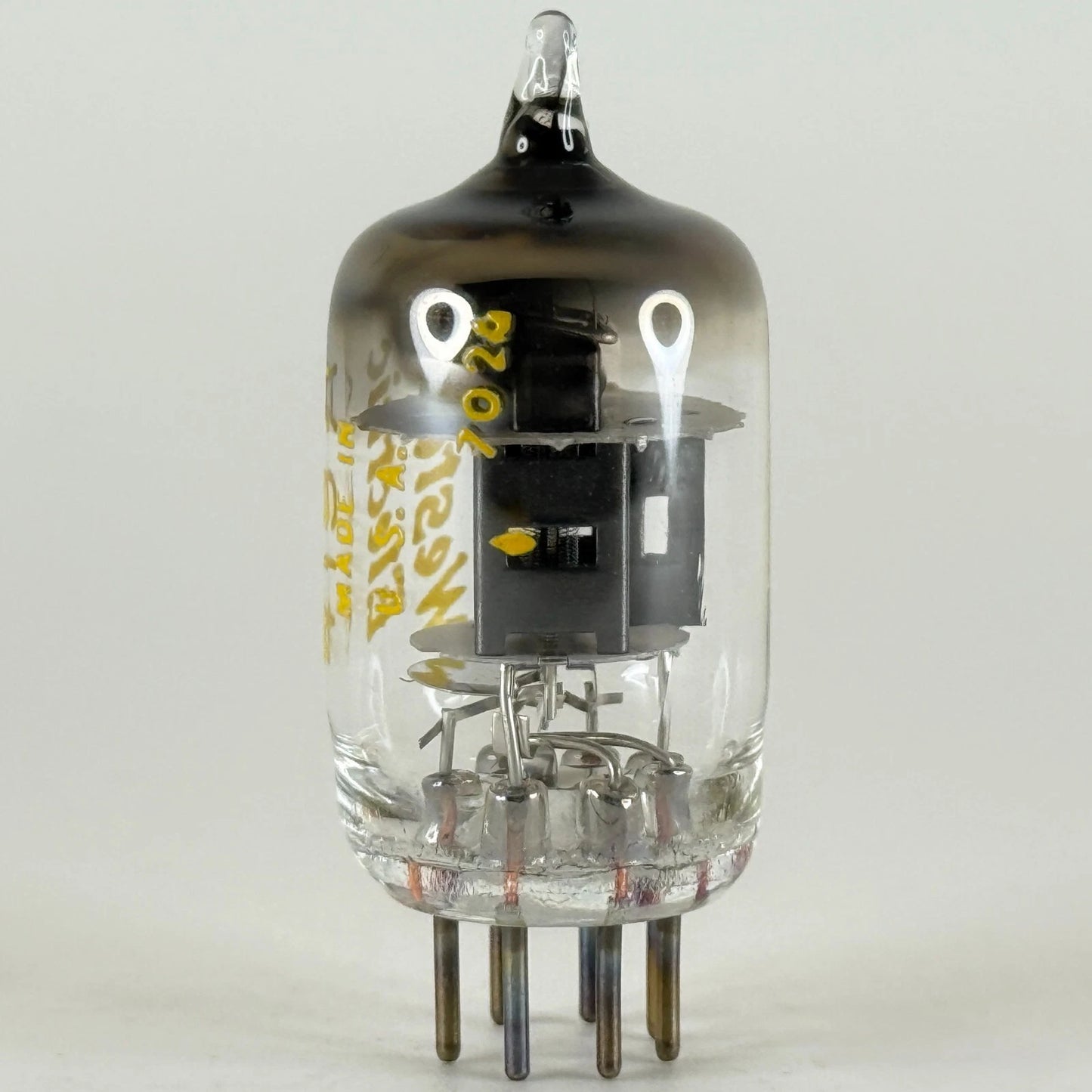 (1) Tested 1970 Western Electric 415A Tube Black Plates Square Getter Code 7026