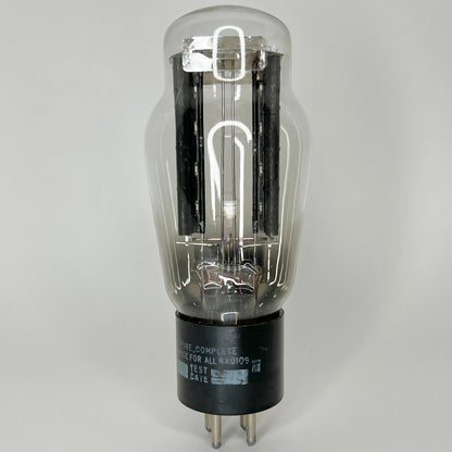 (1) Tested National Union 5Z3 Tube Hanging Filament Black Plates Date Code JN