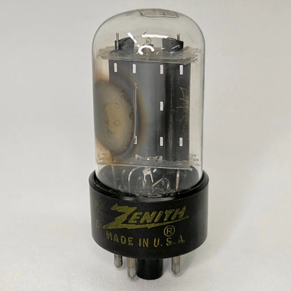 (1) Tested Zenith 6AX4GT Tube Date Code PE Zenith 6AX4 GT Half Wave Rectifier
