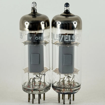 Tested Matched Pair West Germany 6DL5/EL95 Tubes 6DL5 EL95 Power Output Tubes