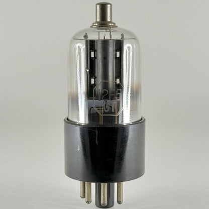 (1) Tested RCA 12F5GT Tube RCA Meatball Logo Black Plate 12F5 GT High Mu Triode