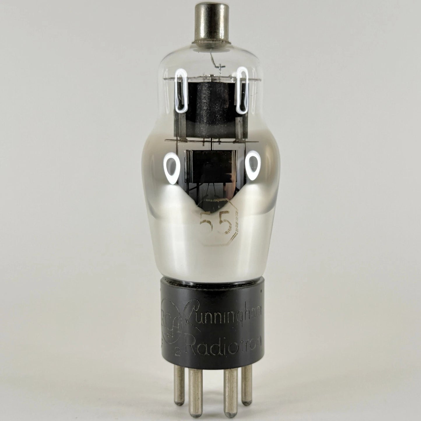 (1) Tested RCA Cunningham Type 55 Tube Date Code F2 Engraved Base RCA 55 Tube