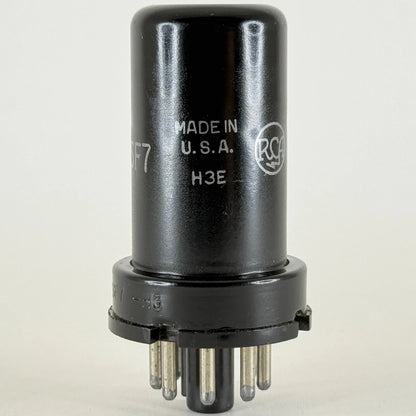 (1) Tested 1944 RCA JAN CRC 12SF7 Tube with Box Mil Spec Date Code H3E (b)