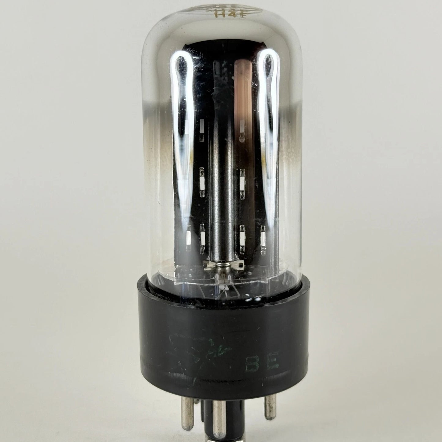 (1) Tested 1955 Sylvania 12AX4GT Tube Date Code BE 12AX4 GT Rectifier Tube