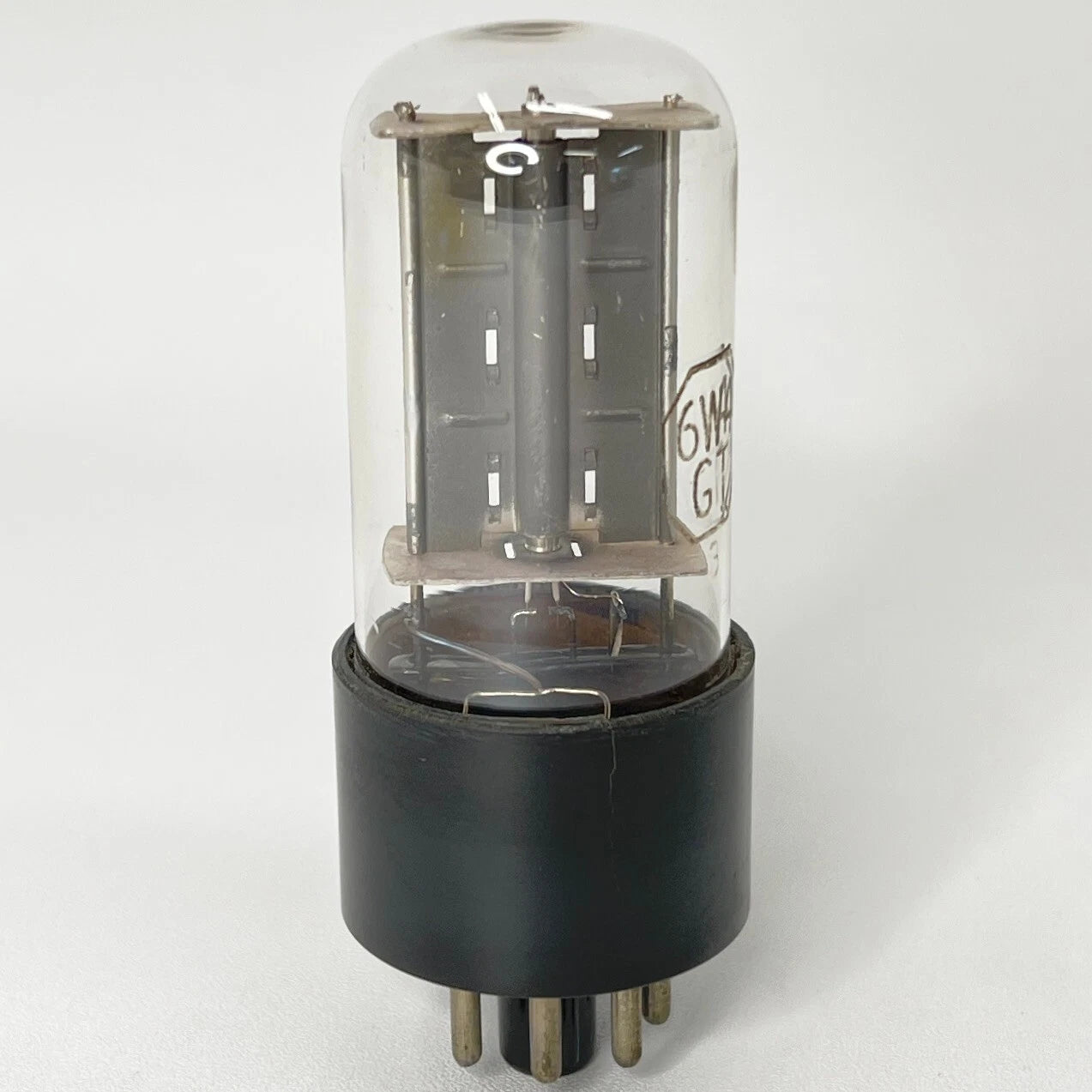 (1) Tested 1955 Tung-Sol 6W4GT Tube Date Code 528-3 6W4 GT Half Wave Rectifier