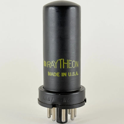 (1) Tested Raytheon 6AG7 Tube Date Code 552 Metal Power Pentode Tube