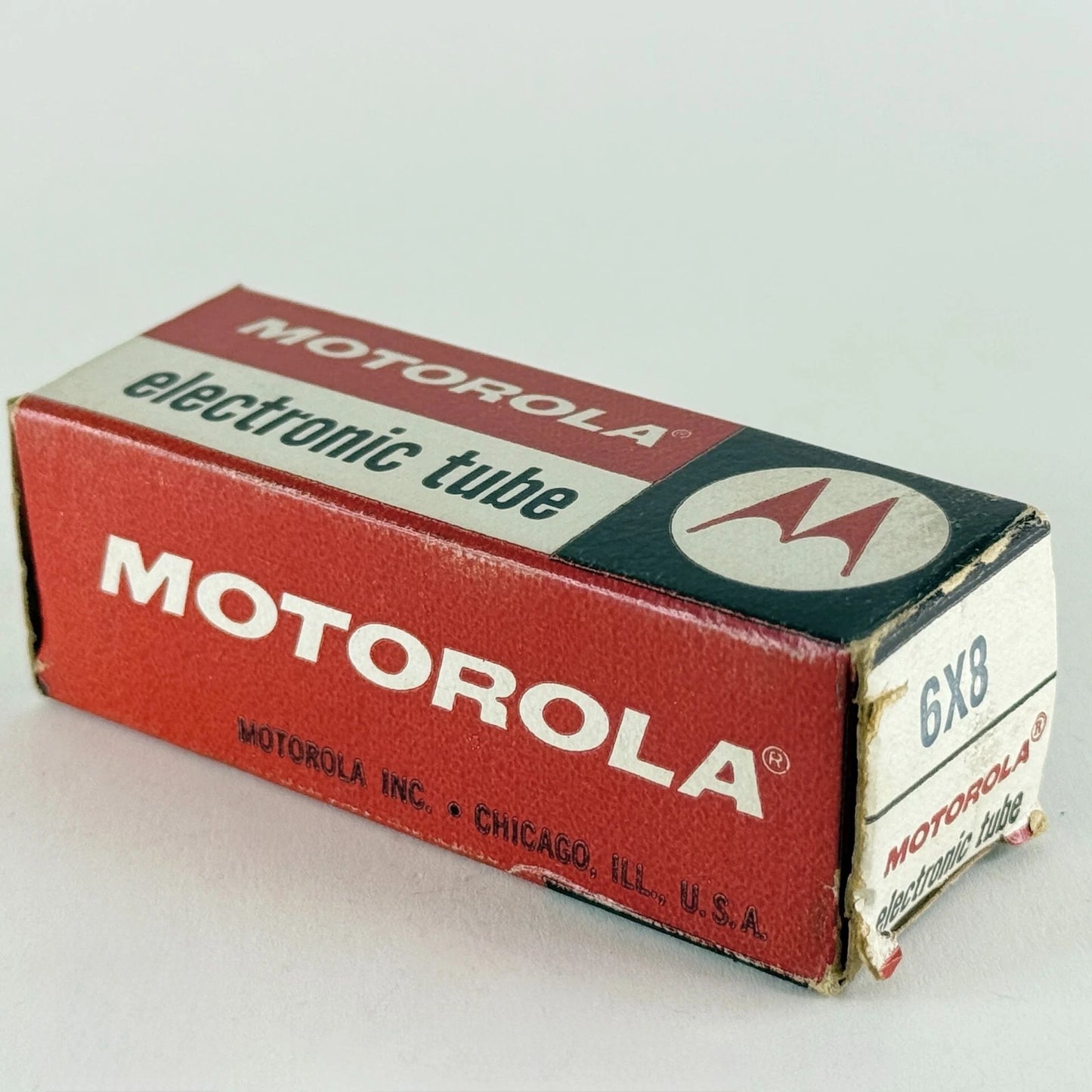 (1) Tested Motorola 6X8 Tube with Box Code 62-26 Triode Pentode Converter Tube