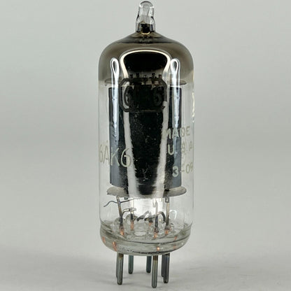 (1) Tested RCA JRC 6AK6 Tube Date Code 3-09 RCA 6AK6 Power Amplifier Pentode