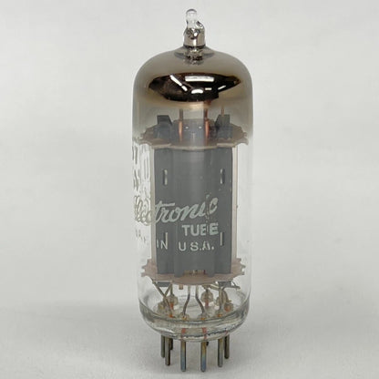 (1) Tested GE 6CG7 Tube Date Code LT General Electric 6CG7 Twin Triode Tube
