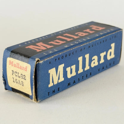 (1) Tested Mullard Blackburn PCL82/16A8 Tube with Box Date Code B1K1 Triode Beam