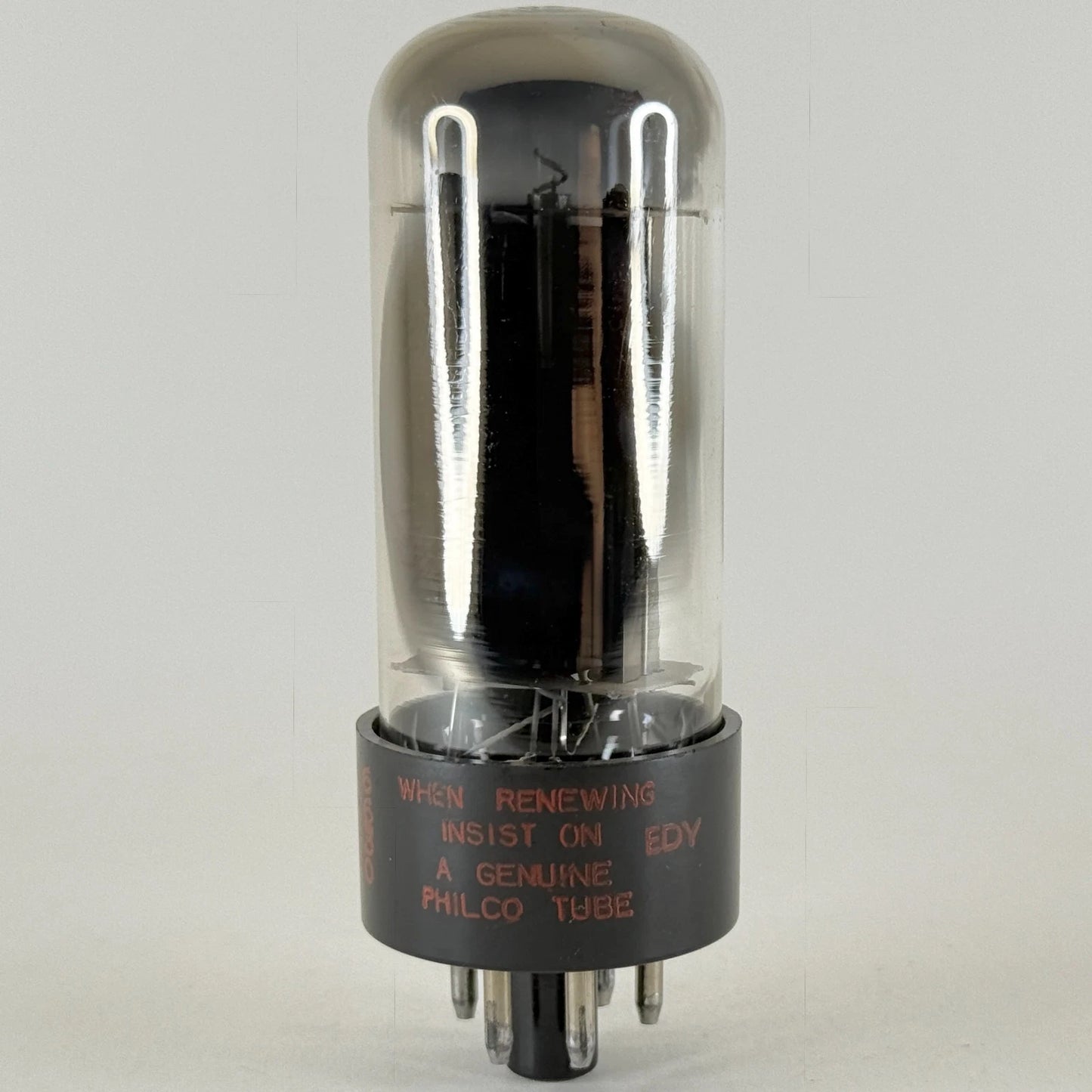 (1) Tested 1966 Philco 6DE4 Tube Date Code 66-30 6DE4 Half Wave Rectifier Tube