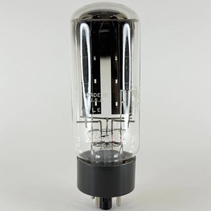 (1) Tested Strong RCA 5U4GB Tube Tall Bottle Black Ribbed Plate D Getter Code LE