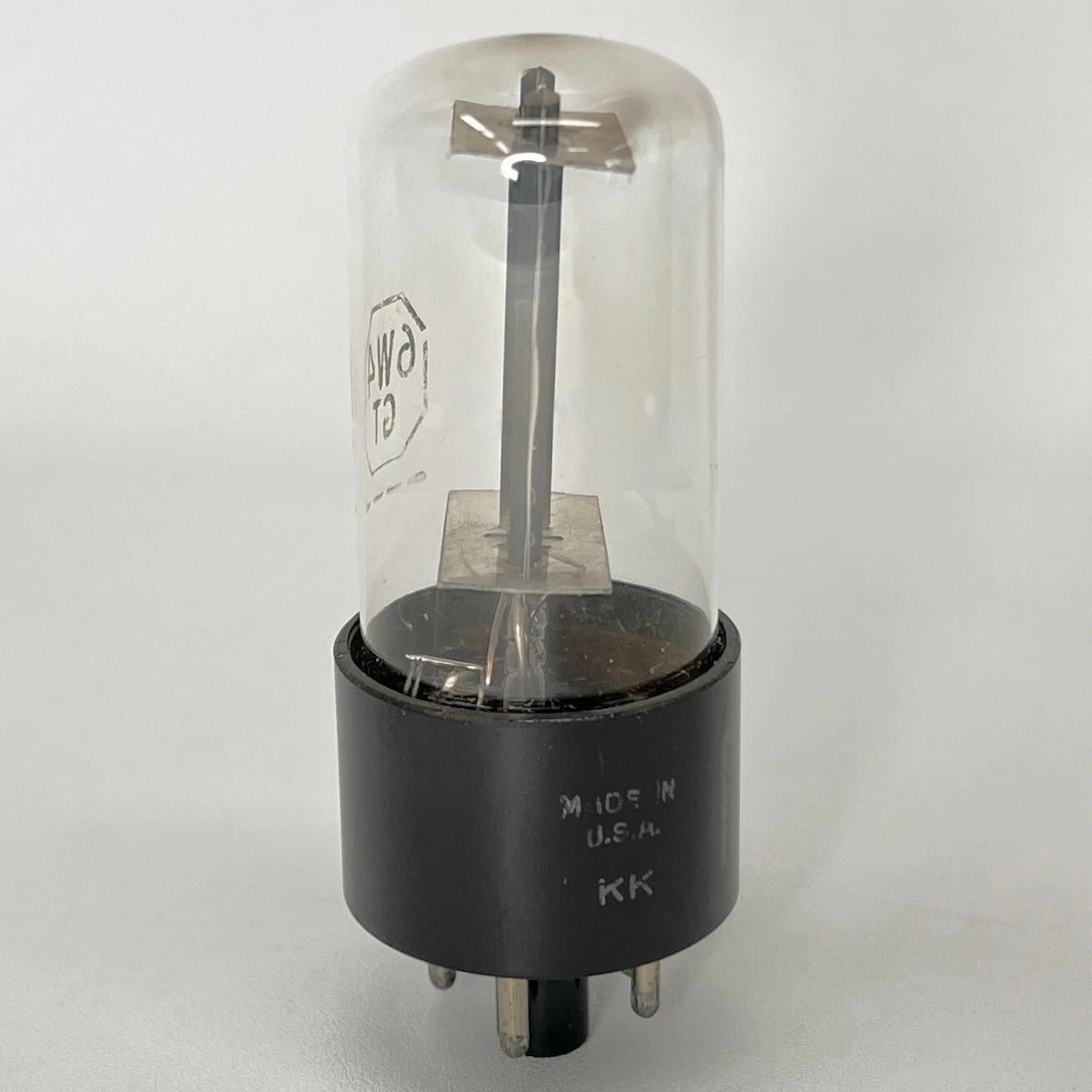 (1) Tested RCA 6W4GT Tube Date Code KK RCA 6W4 GT Half Wave Vacuum Rectifier