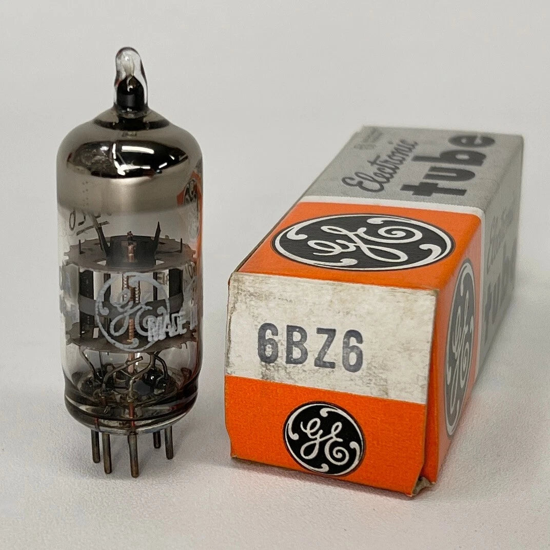 (1) Tested Strong GE Korea 6BZ6 Tube with Box Date Code CA Pentode Tube (b)