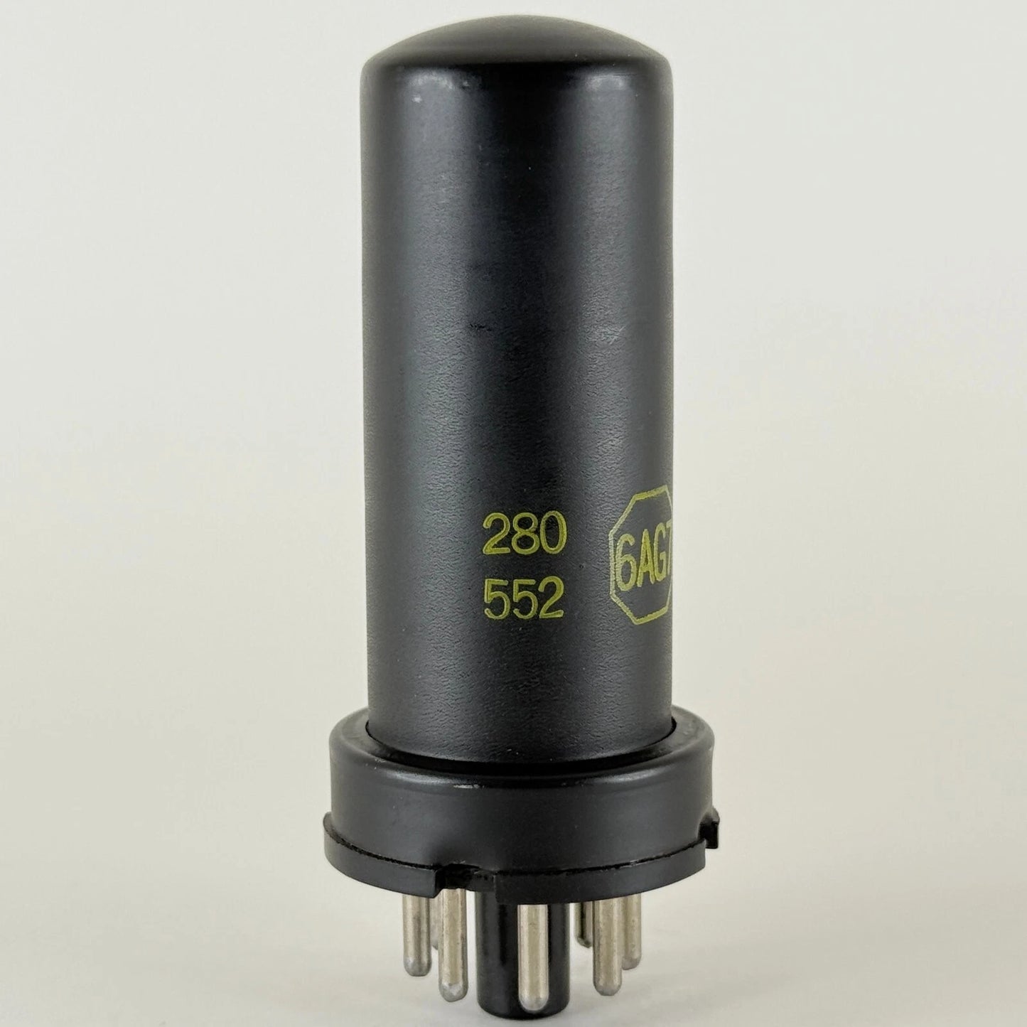 (1) Tested Raytheon 6AG7 Tube Date Code 552 Metal Power Pentode Tube