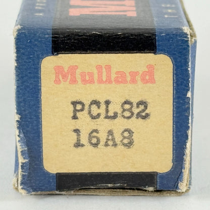 (1) Tested Mullard Blackburn PCL82/16A8 Tube with Box Date Code B1K1 Triode Beam